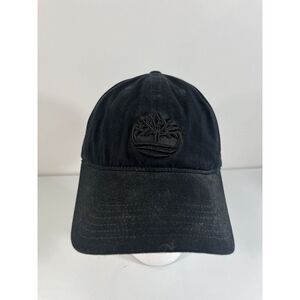 Timberland Logo Cotton Snap Back Black Baseball‎ Hat Casual
